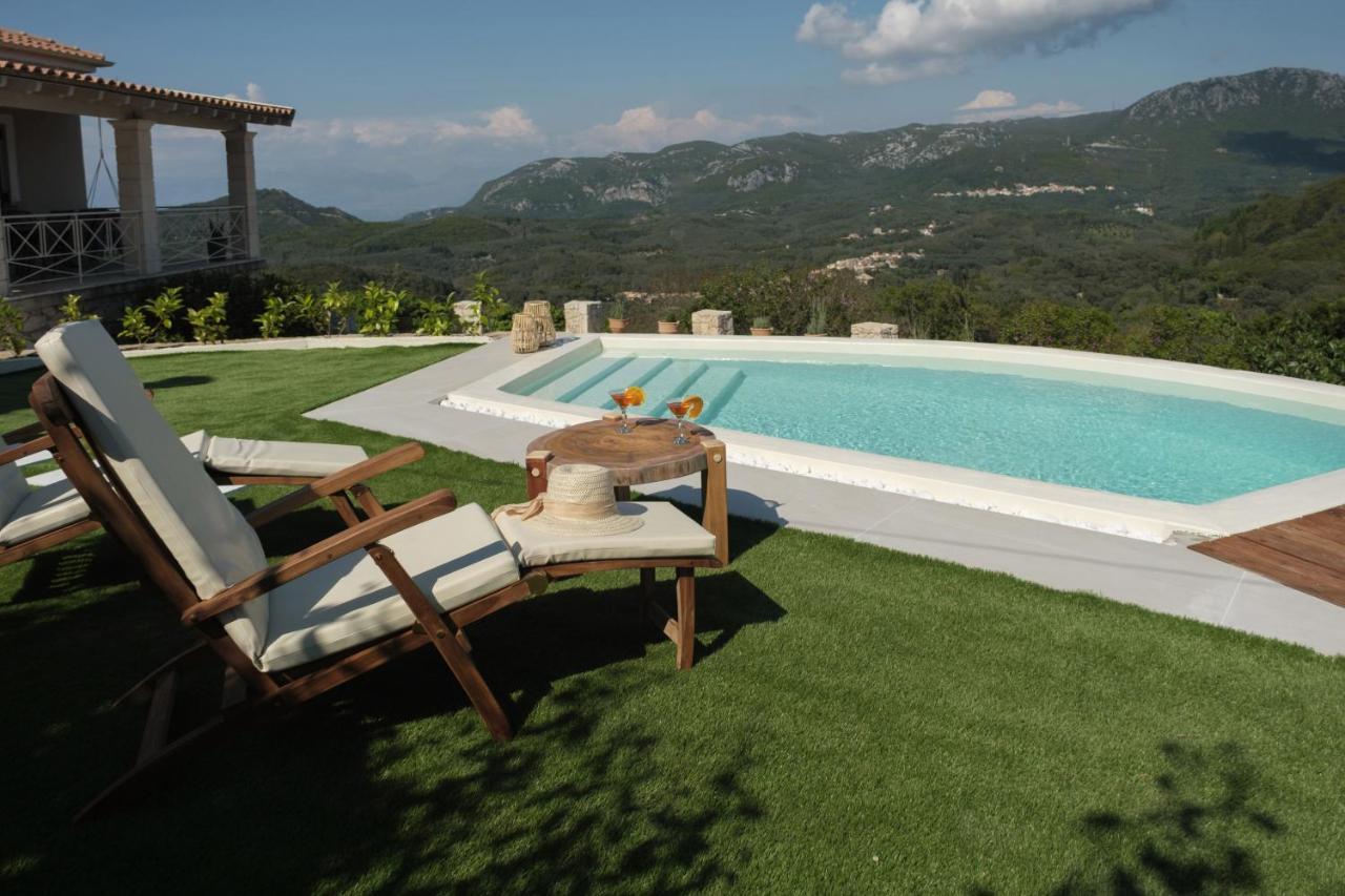 Koukoutsa House With Swimming Pool Corfu Sokraki Villa Sokrakion Exterior photo